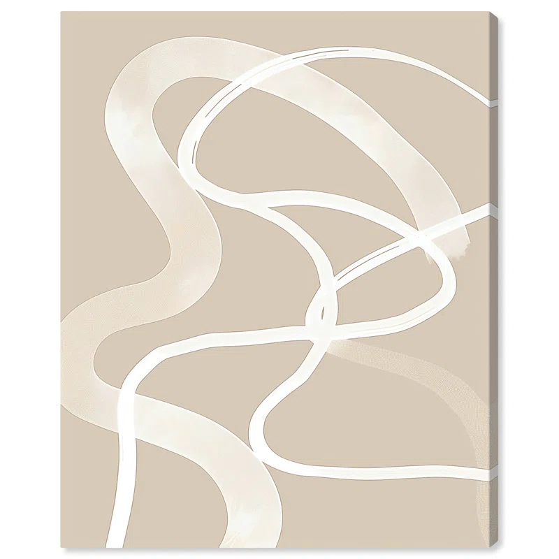 Art Remedy Minimal Lines Poster Canvas Boho Minimalist Abstract Art by Art Remedy
