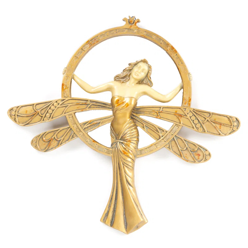 Design Toscano Dragonfly Mirrored Wall Décor