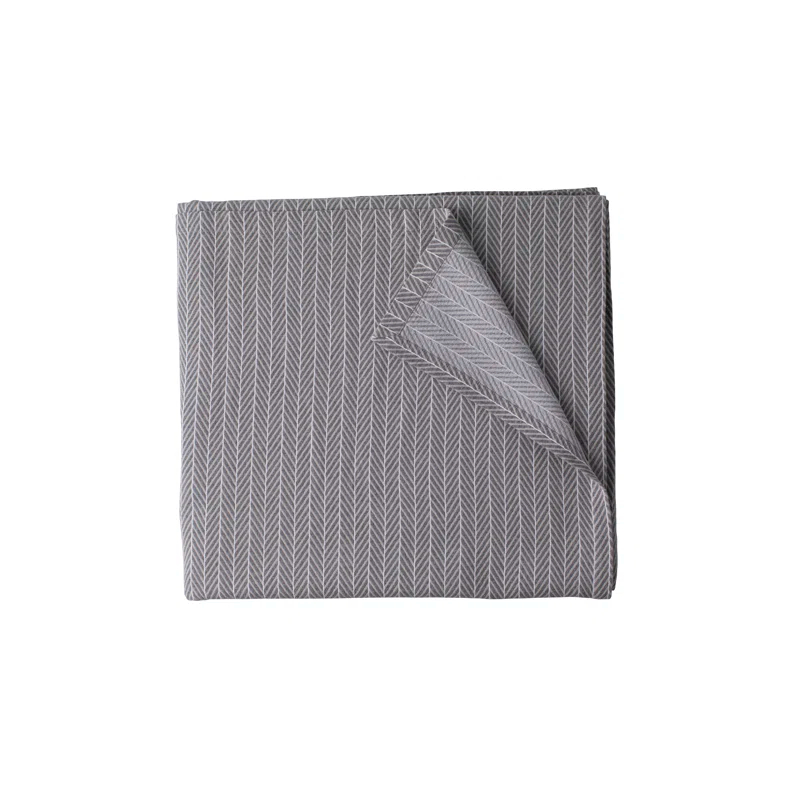 Lili Alessandra Chevron Hand Woven Throw Blanket