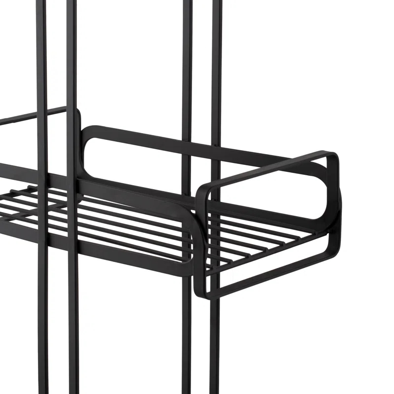 Elle Decor Noir 3 Tier Spa Tower in Black