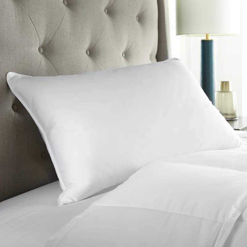 Downlite Downlite  Chamber Goose Down & Feather Medium Soft Pillow - White Goose Down Blend, Used in Fine Hotels
