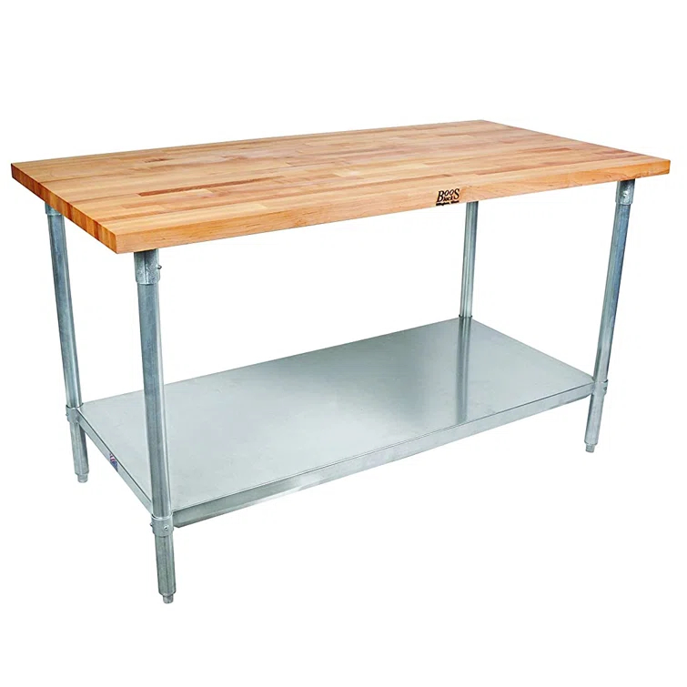 John Boos & Co Wood Top Workbench