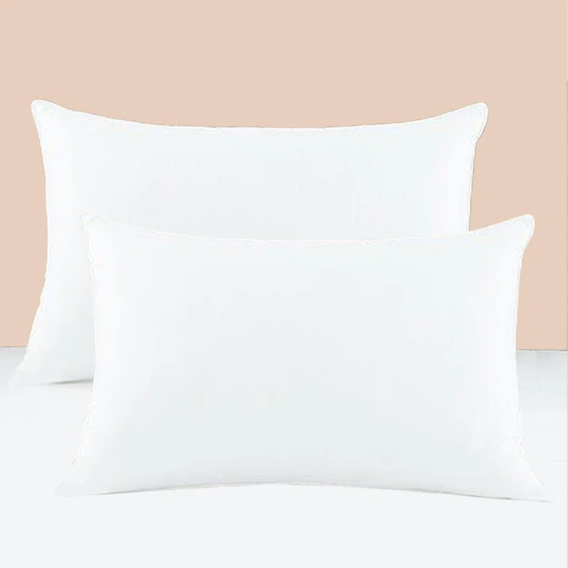 A1 Home Collections LLC Throw Pillow Insert Down Feather Filled (Set of 2)