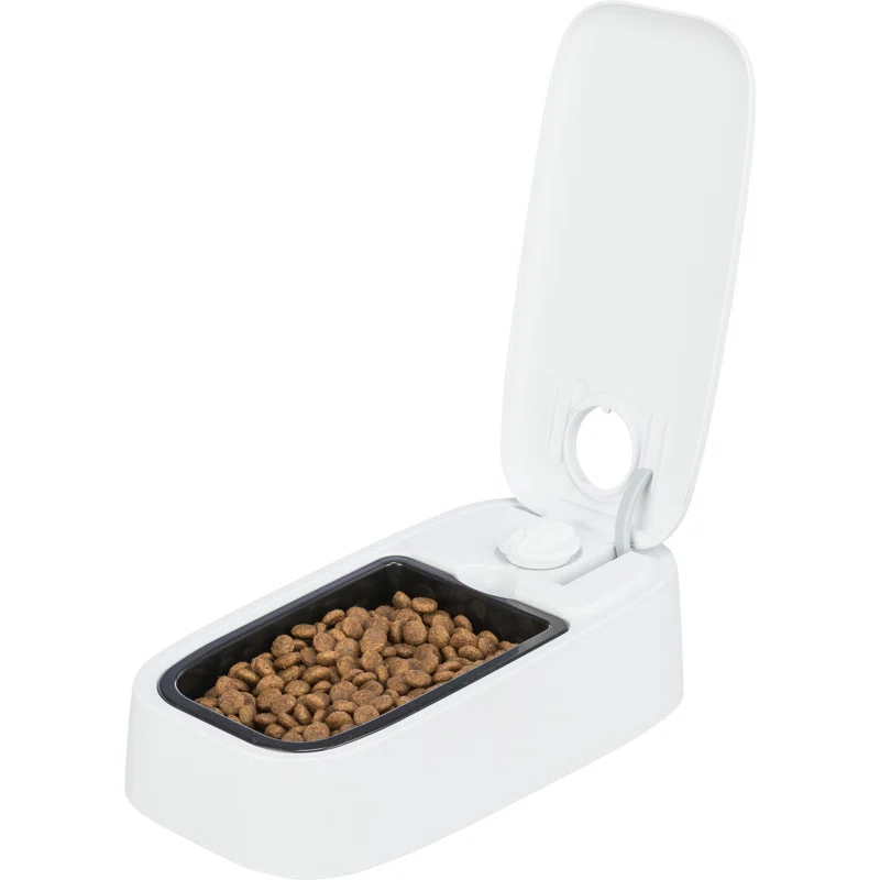 TRIXIE TRIXIE TX1 Automatic Food Dispenser, Single Serving, 48-Hour Timer, Battery Operated