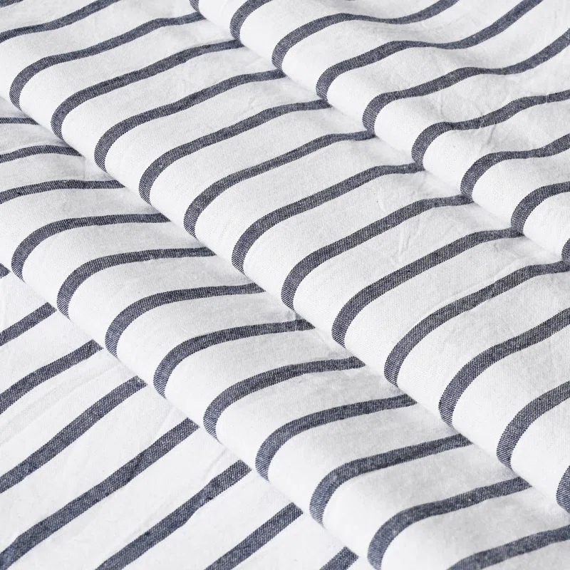 Gracie Oaks Daeb Cotton Blend Shower Curtain