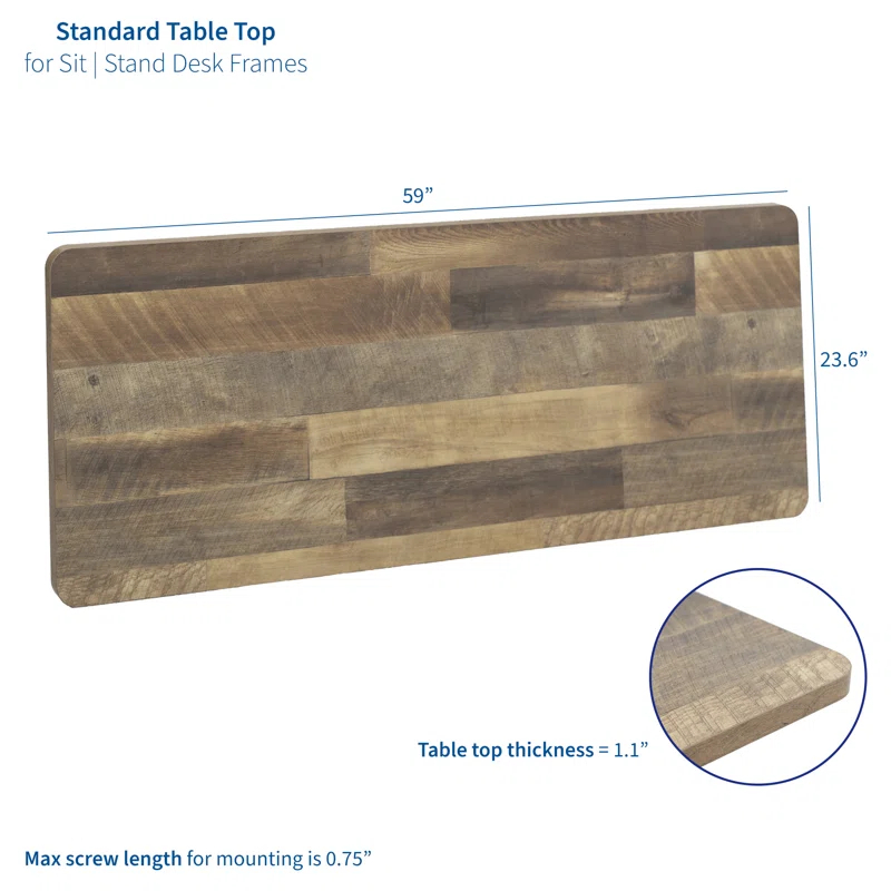 Vivo Vivo Universal Table Top For Sit To Stand Desk Frames
