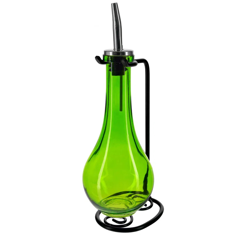 Winston Porter 8oz. Glass Single Oil / Vinegar Cruet