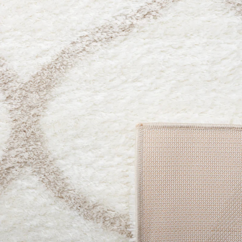 Red Barrel Studio® Tahoe Shag Performance Geometric Rug