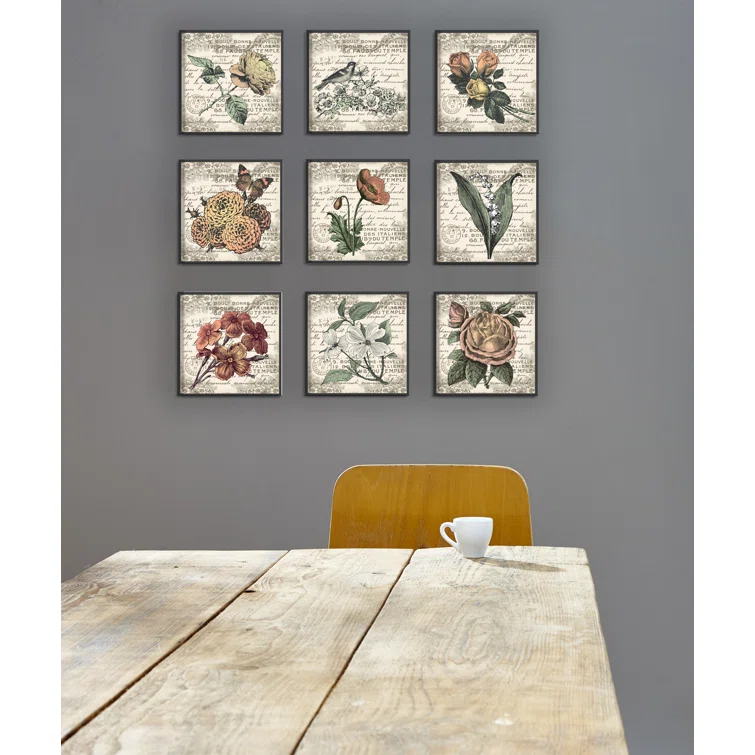 Ophelia & Co. Firebaugh " French Botanical Illustrations " by In House Art 9 - Pieces