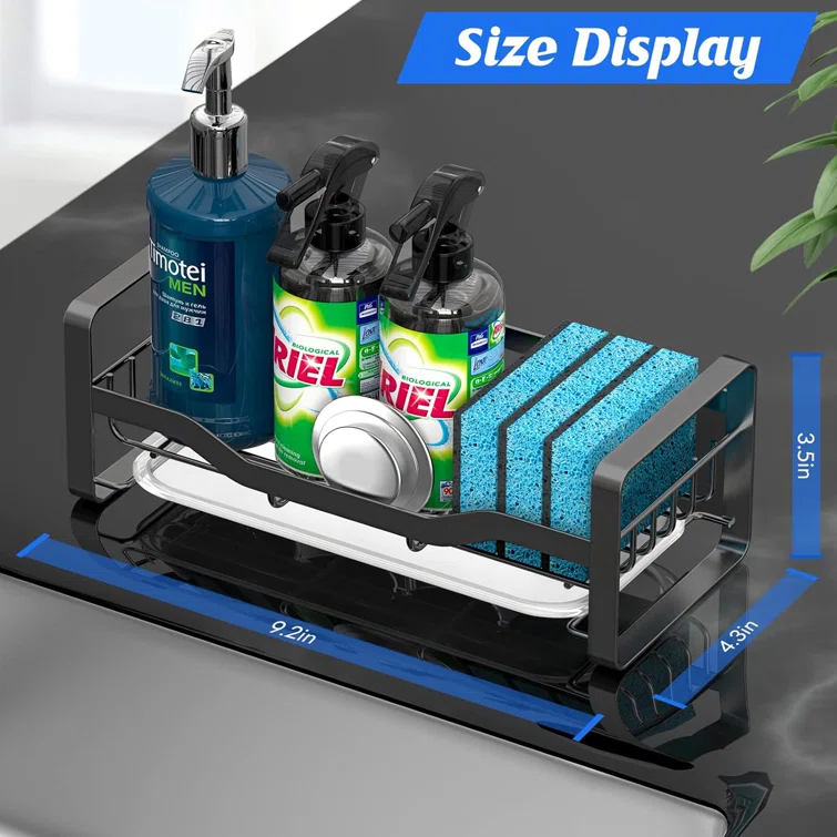 cangbaoge Stainless Steel Sink Caddy