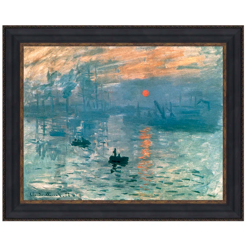 Vault W Artwork " Impression Sunrise, 1872 " by Claude Monet