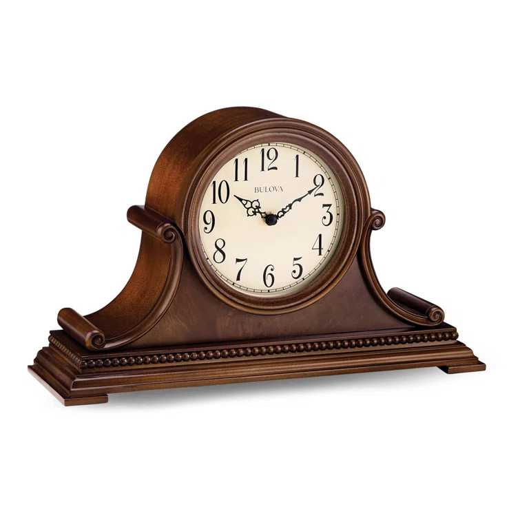 Bulova 35'' H Solid Wood