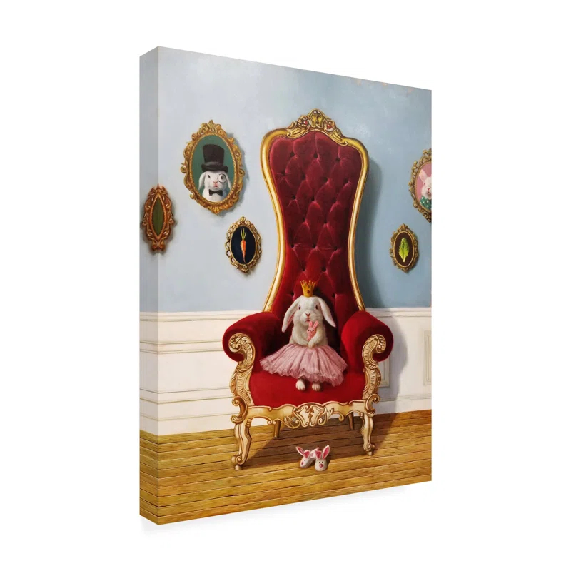Trinx " Little Princess " by Lucia Heffernan Painting Print