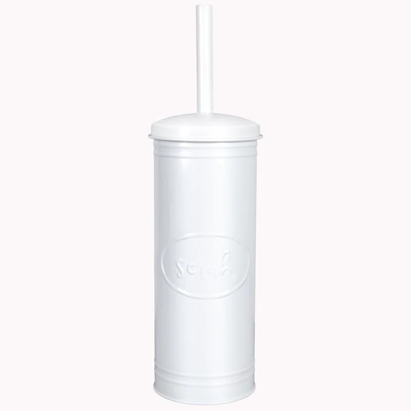 Autumn Alley Metal Toilet Brush And Holder