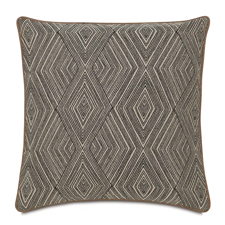 Eastern Accents Naya Embroidered Reversible Throw Pillow