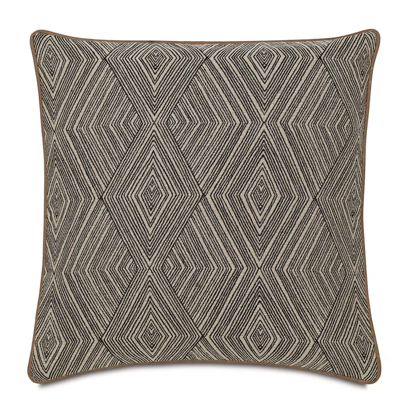 Eastern Accents Naya Embroidered Reversible Throw Pillow
