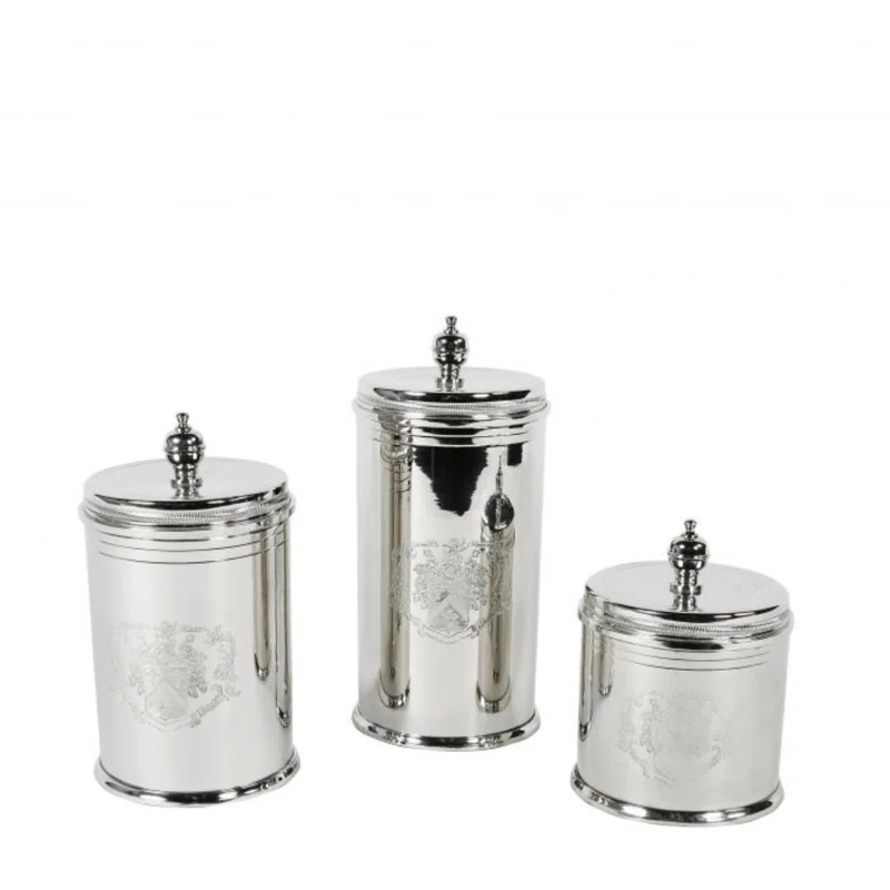Gaston Metal Canister - Set of 3