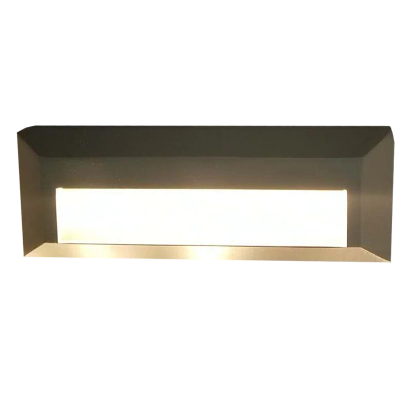 ABBA Lighting USA STA04 Brown Low Voltage Hardwired LED Step Light