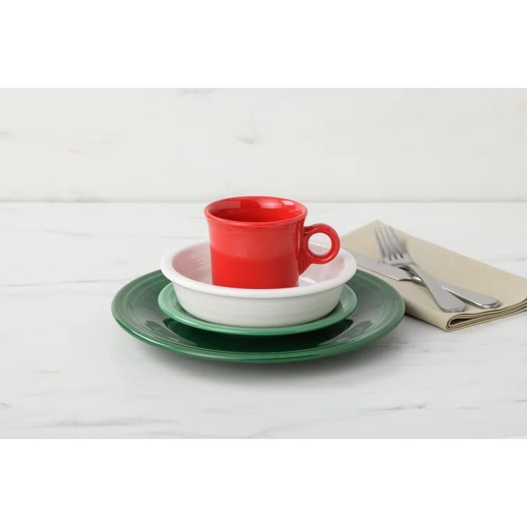 Fiesta Fiesta Dinnerware 4-Piece Place Setting Set, Service for 1