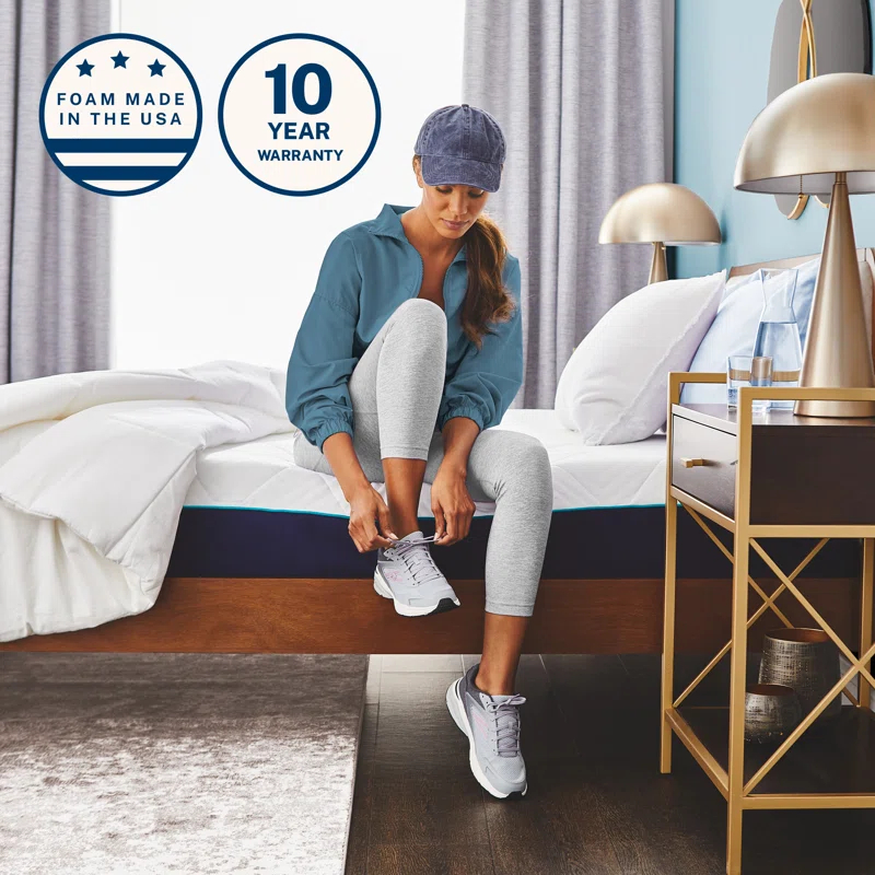 Sleep Innovations Shiloh 12" Medium Hybrid Mattress