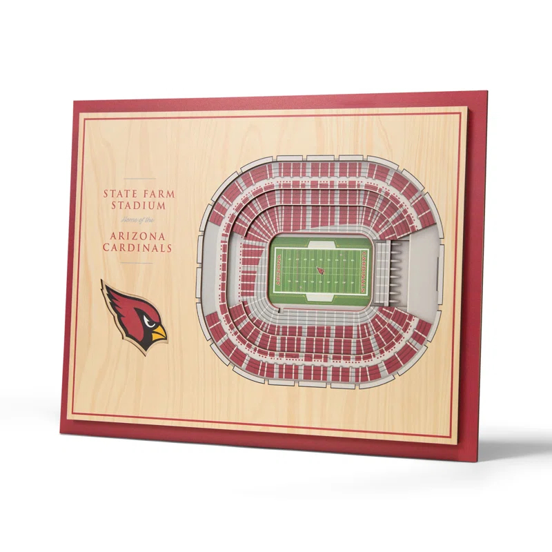 YouTheFan NFL 5-Layer Stadiumview Wall Art