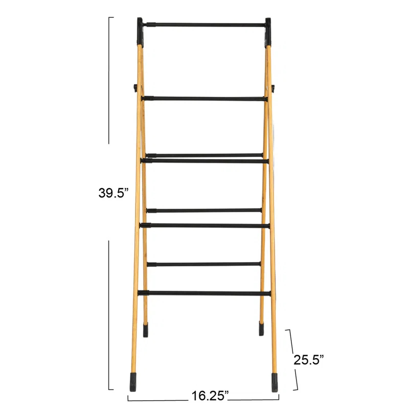 Meghan Bamboo Foldable Standard Drying Rack