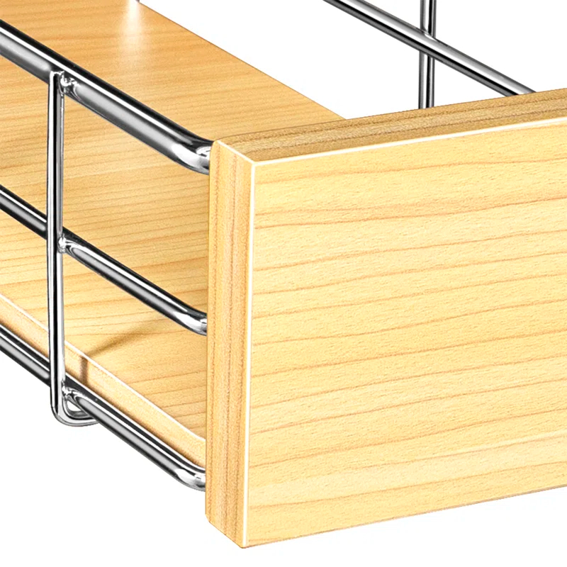 LYNK PROFESSIONAL LYNK PROFESSIONAL® Select™ Slide Out Under Sink Kitchen Cabinet Organizer 11.5"W x 18"D, Wood