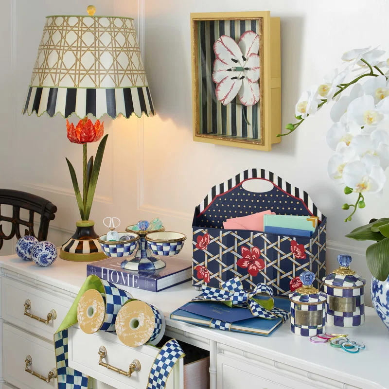 MacKenzie-Childs Royal Check® Canister