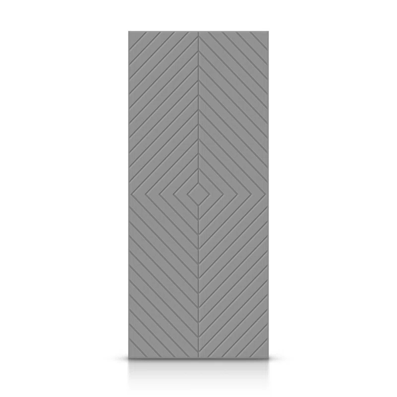 Calhome Hollow Paneled Painted Slab Door