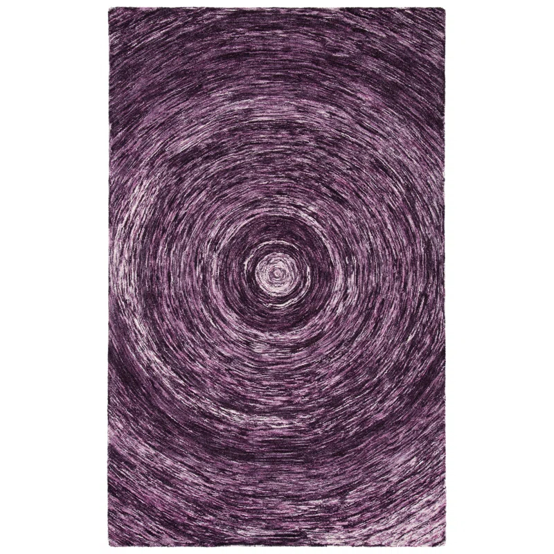 Wrought Studio™ Daicy Hand Tufted Wool Abstract Rug