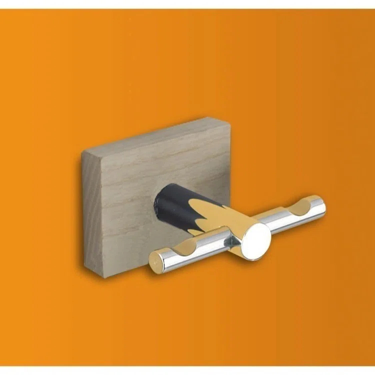 Gedy by Nameeks Gedy 6626-25 Minnesota Wood Wall Mounted Bathroom Hook