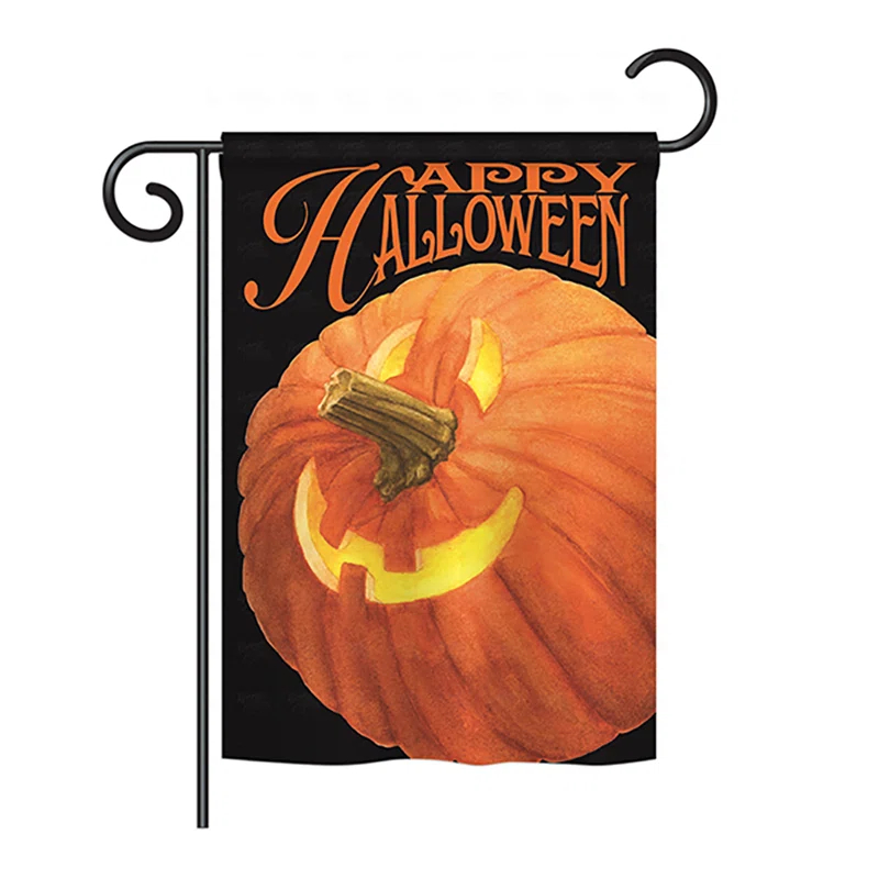 Breeze Decor Double Sided 40'' H x 28'' W Polyester Halloween