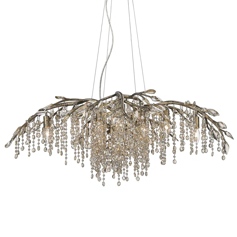 Willa Arlo™ Interiors Montriel 12 - Light Dimmable Geometric Chandelier