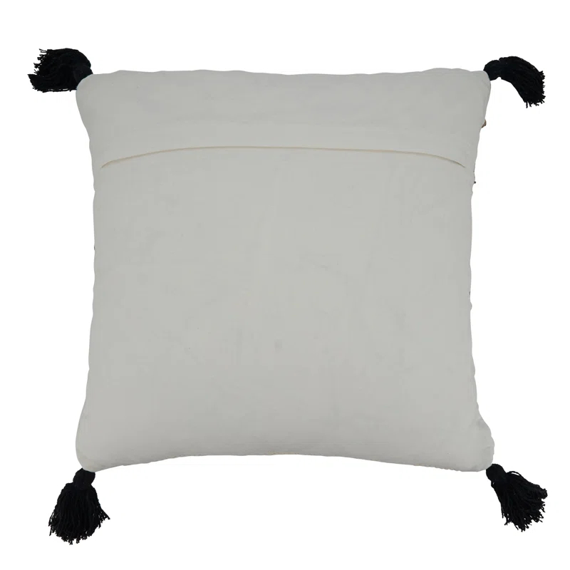 Tassels Cotton Pillow Cover
