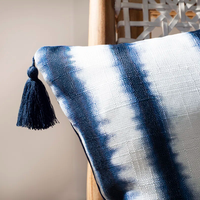 Safavieh Cassia Tassels Reversible Throw Pillow