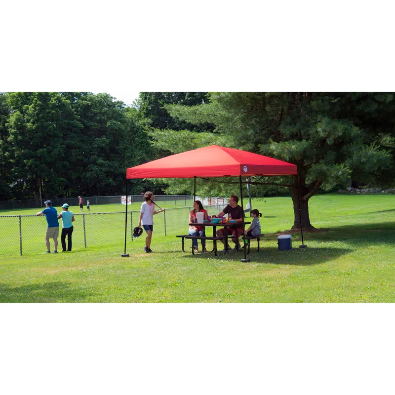 QuikShade Shade Tech 10 Ft. W x 10 Ft. D Steel Pop-Up Canopy