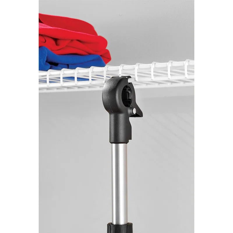 MAXAYA 6 Shelf Closet System - Adjustable Closet Maximizer