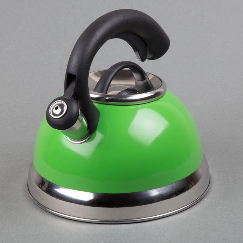 Creative Home Creative Home 2.6 Quarts Stainless Steel Whistling Stovetop Tea Kettle