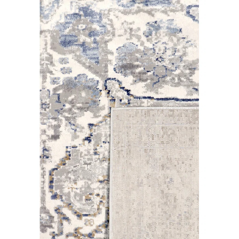 Pasargad Efes Oriental Gray/Blue Area Rug