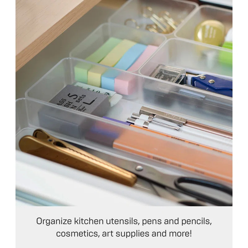 Yamazaki Home Yamazaki Home Stackable Organizers [Set Of 2] - Four Sizes, Large