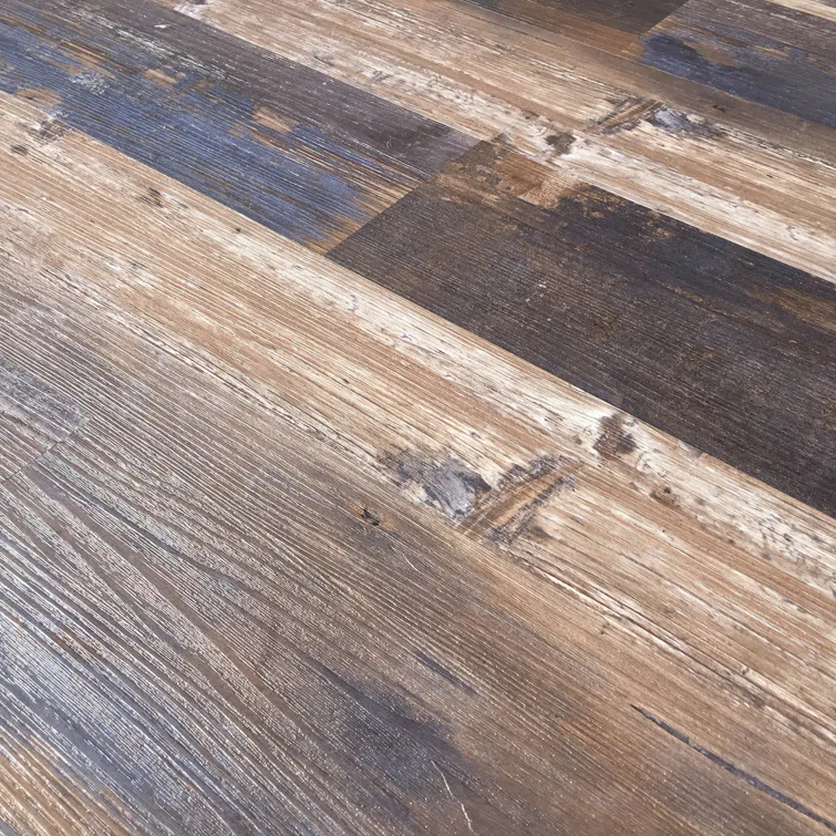 DecoProducts Colors Glue Down Floor and Wall DIY Multi-Tonal Style 6" x 36" x 2mm Luxury Vinyl Plank