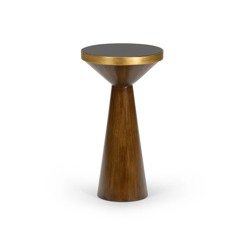 Chelsea House New York Glass Top End Table
