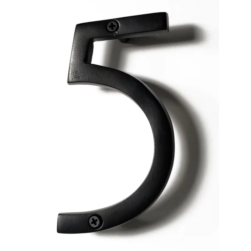 8'' H Metal House Number