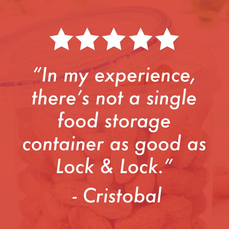 LocknLock Easy Essentials™ Food Storage Container