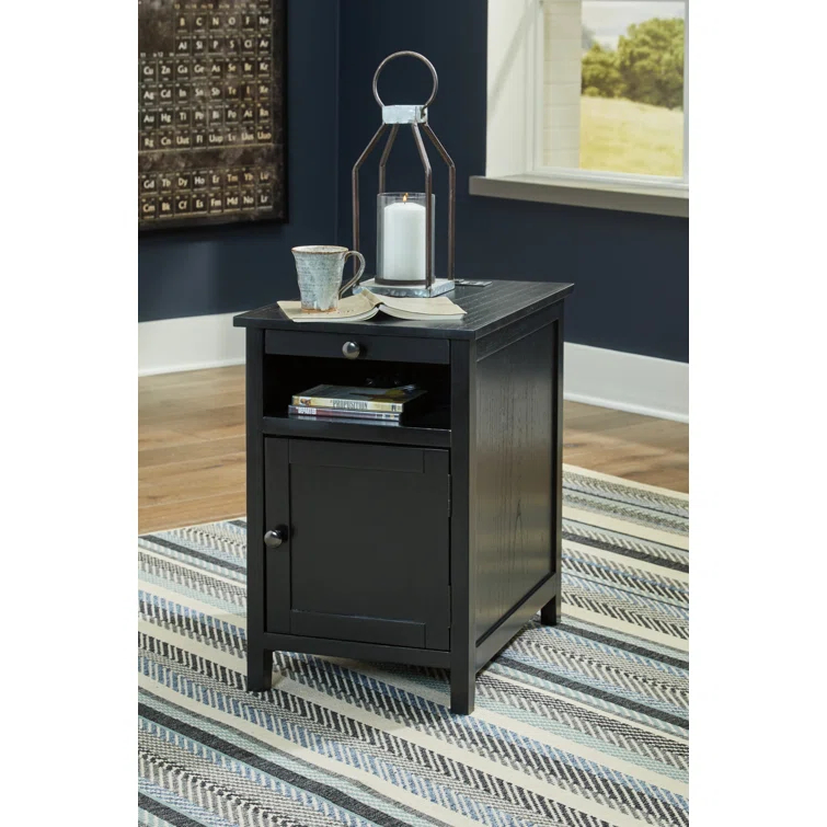 Lark Manor™ Dalson End Table and Built-In Outlets