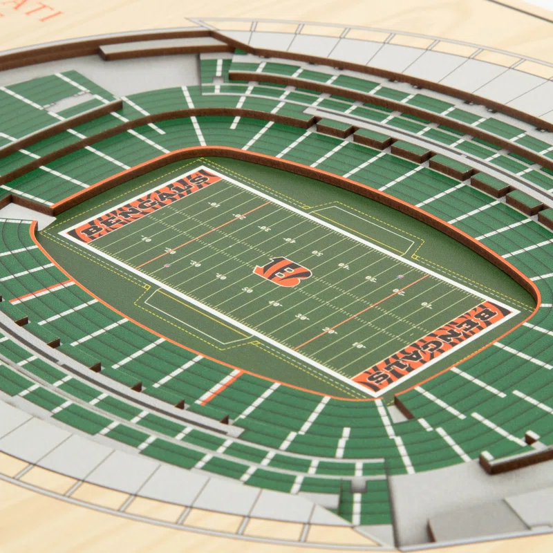 YouTheFan NFL 5-Layer Stadiumview Wall Art