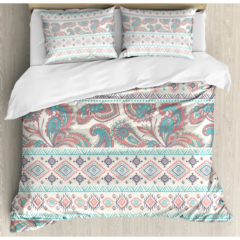 Ambesonne Tribal Traditional Duvet Cover Set