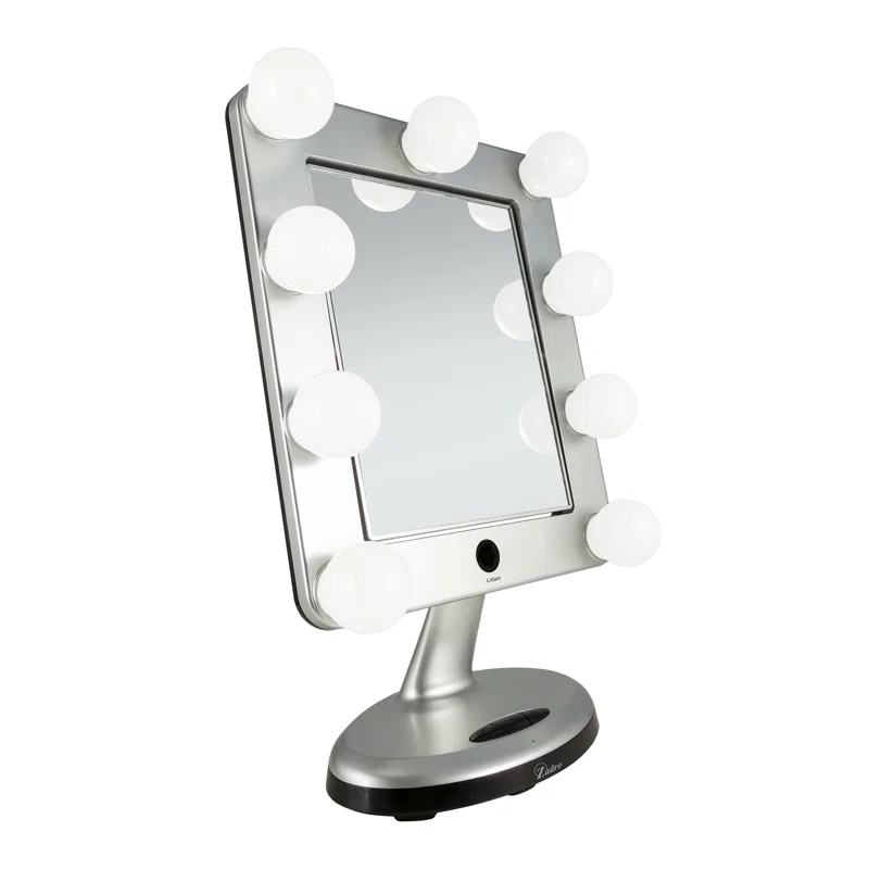 Latitude Run® MELROSE LED Variable Light Bluetooth Vanity Mirror, 5X/1X