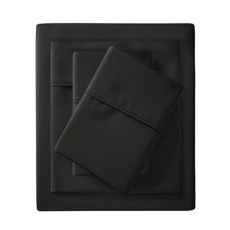 Madison Park 1500 Thread Count Cotton Blend 4-Piece Sheet Set