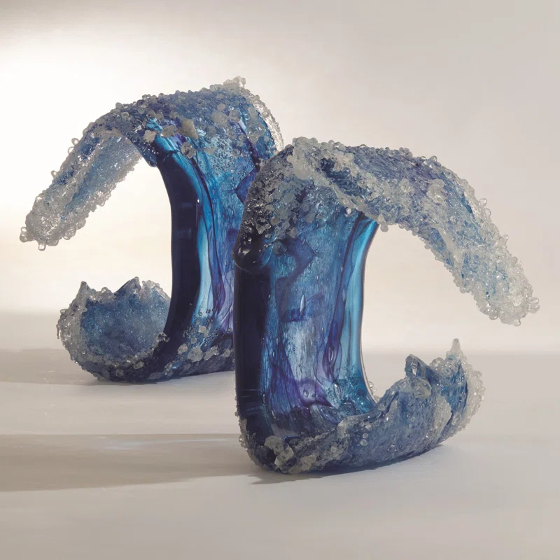 Global Views Tidal Wave Sculpture